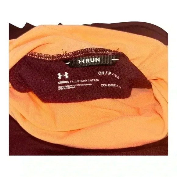 Under Armour Women’s CG Reactor Run Funnel Warm-Up Top | Size Small | Maroon - Picture 8 of 11